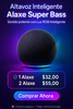 Alaxe Super Bass Smart – Altavoz Inteligente Tipo Esfera RGB