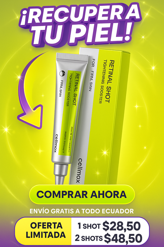 Retinal Celimax The Vita ¿Lista para ver tu piel renovada en solo días?
